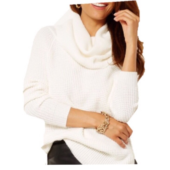 Eva Mendes for New York & Company Sweaters - NY&Co. | Eva Mendes Everly Cowl-Neck Tunic Sweater